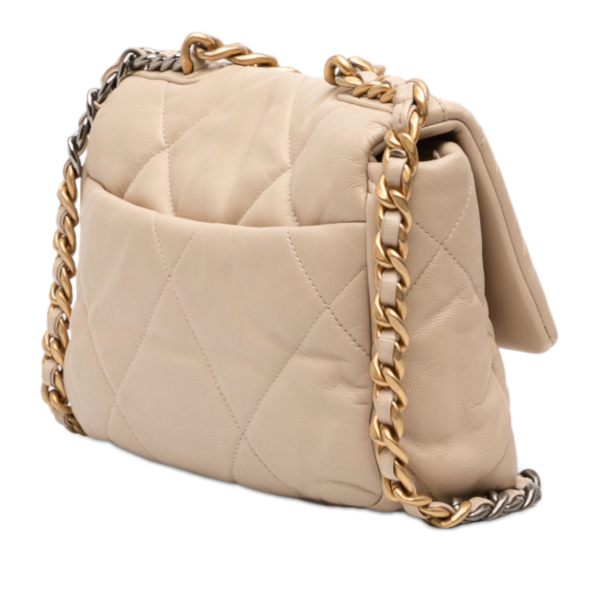 Chanel Chanel Medium Lambskin 19 Flap Size ONE SIZE - 2 Thumbnail