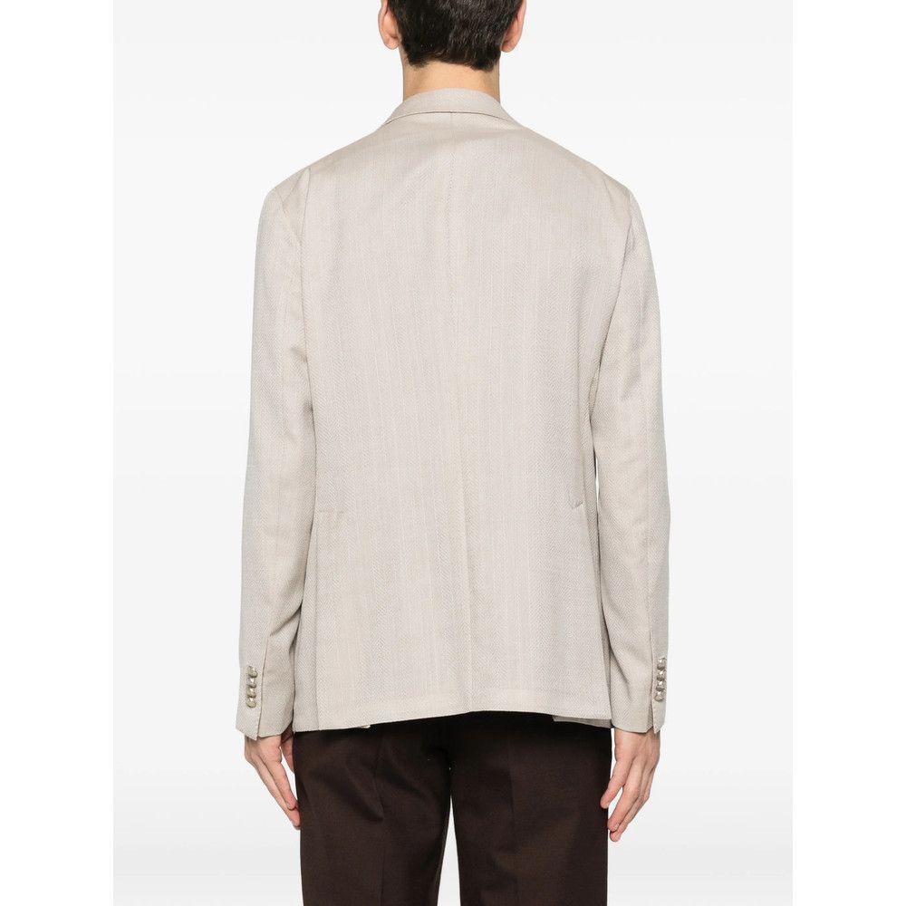 Tagliatore Tagliatore NEUTRALS Jackets - Blazers Size US L / EU 52-54 / 3 - 4 Thumbnail