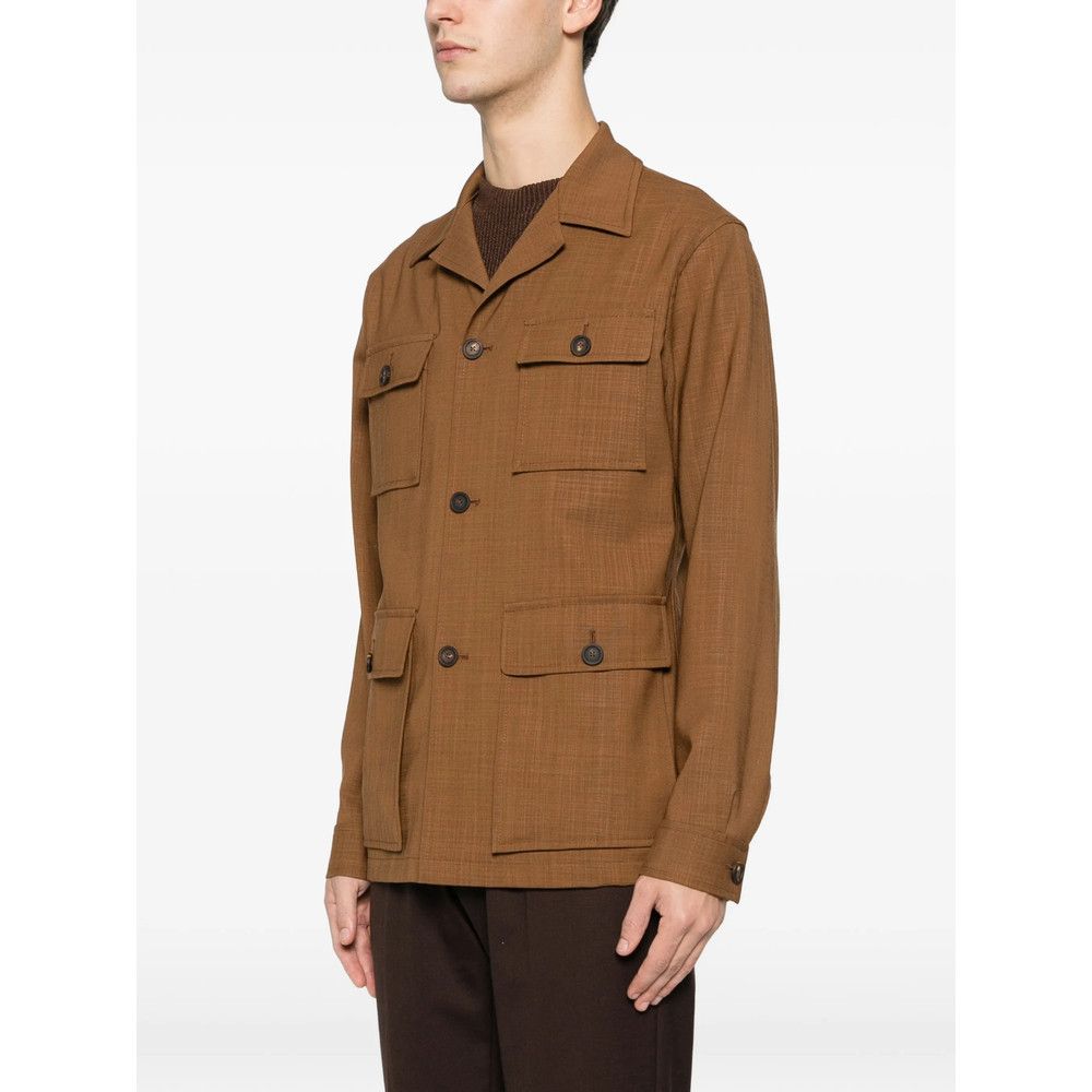 Tagliatore Tagliatore BROWN Jackets - Shirt Jackets Size US M / EU 48-50 / 2 - 4 Thumbnail