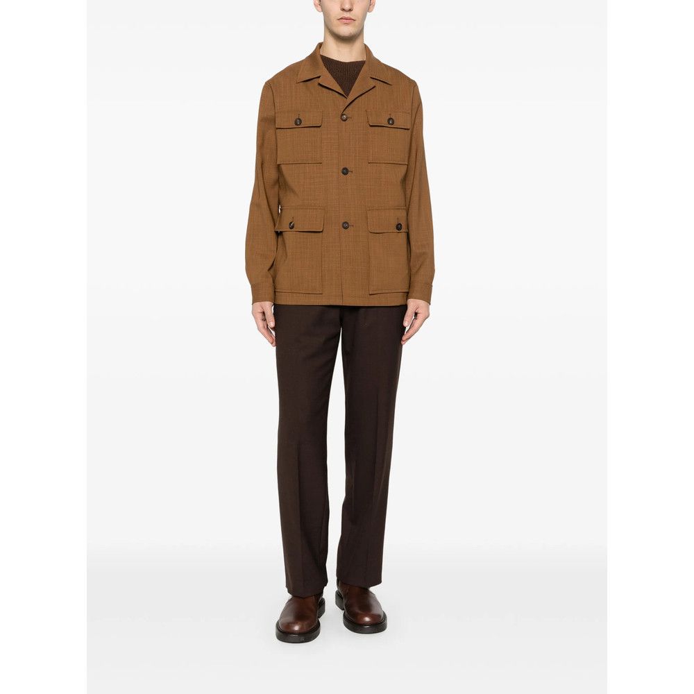 Tagliatore Tagliatore BROWN Jackets - Shirt Jackets Size US M / EU 48-50 / 2 - 5 Thumbnail