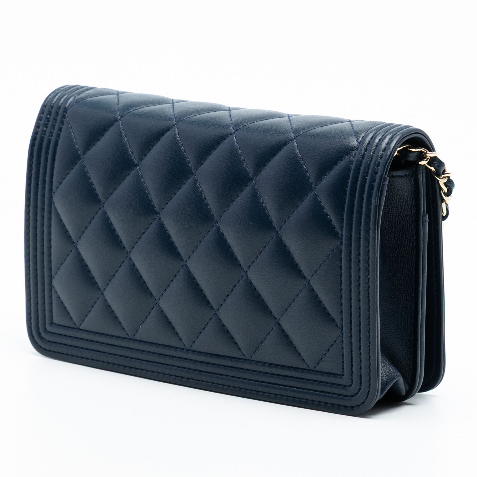 Chanel Chanel Quilted Lambskin Boy Wallet On Chain Size ONE SIZE - 2 Thumbnail