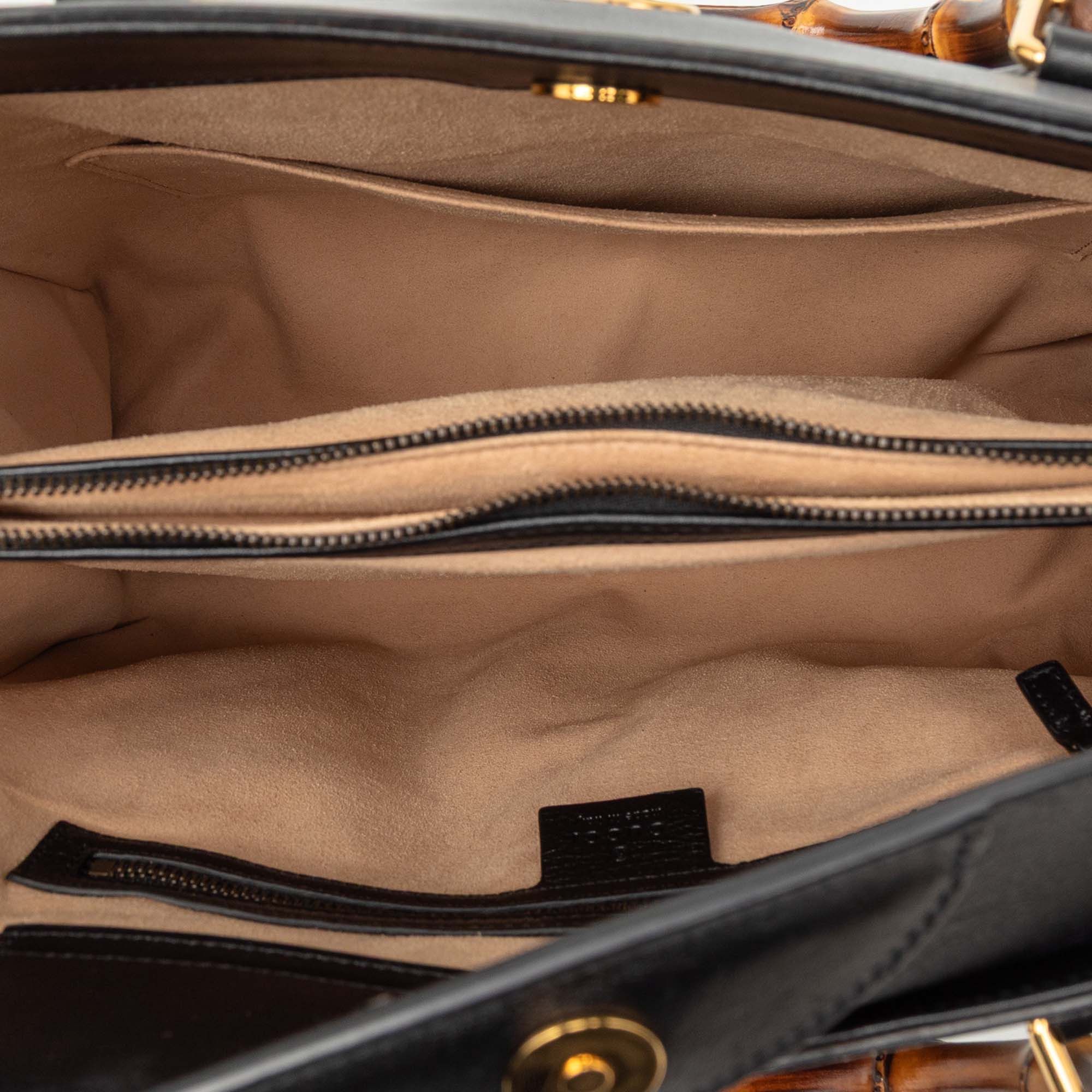 Gucci Gucci Medium Bamboo Calfskin Diana Tote Size ONE SIZE - 4 Thumbnail