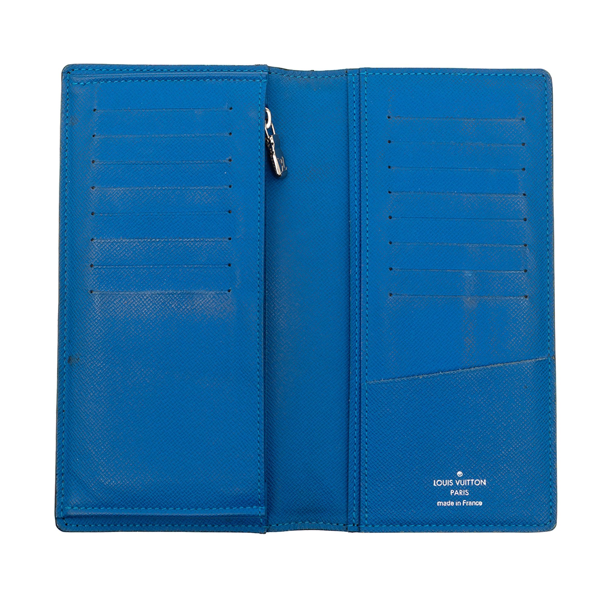 Louis Vuitton Louis Vuitton Taiga Portefeuille Brazza Bifold Long Wallet Size ONE SIZE - 4 Thumbnail