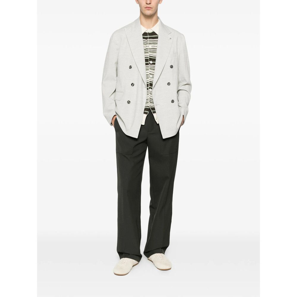 Tagliatore Tagliatore GREY Jackets - Blazers Size US M / EU 48-50 / 2 - 4 Thumbnail