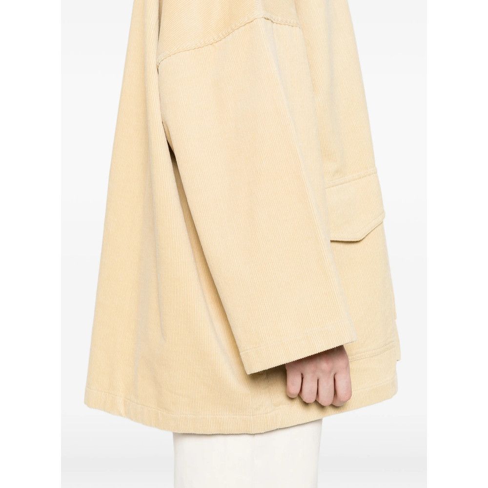 Toteme Toteme NEUTRALS Coats - Single Breasted Coats Size XS / US 0-2 / IT 36-38 - 3 Thumbnail