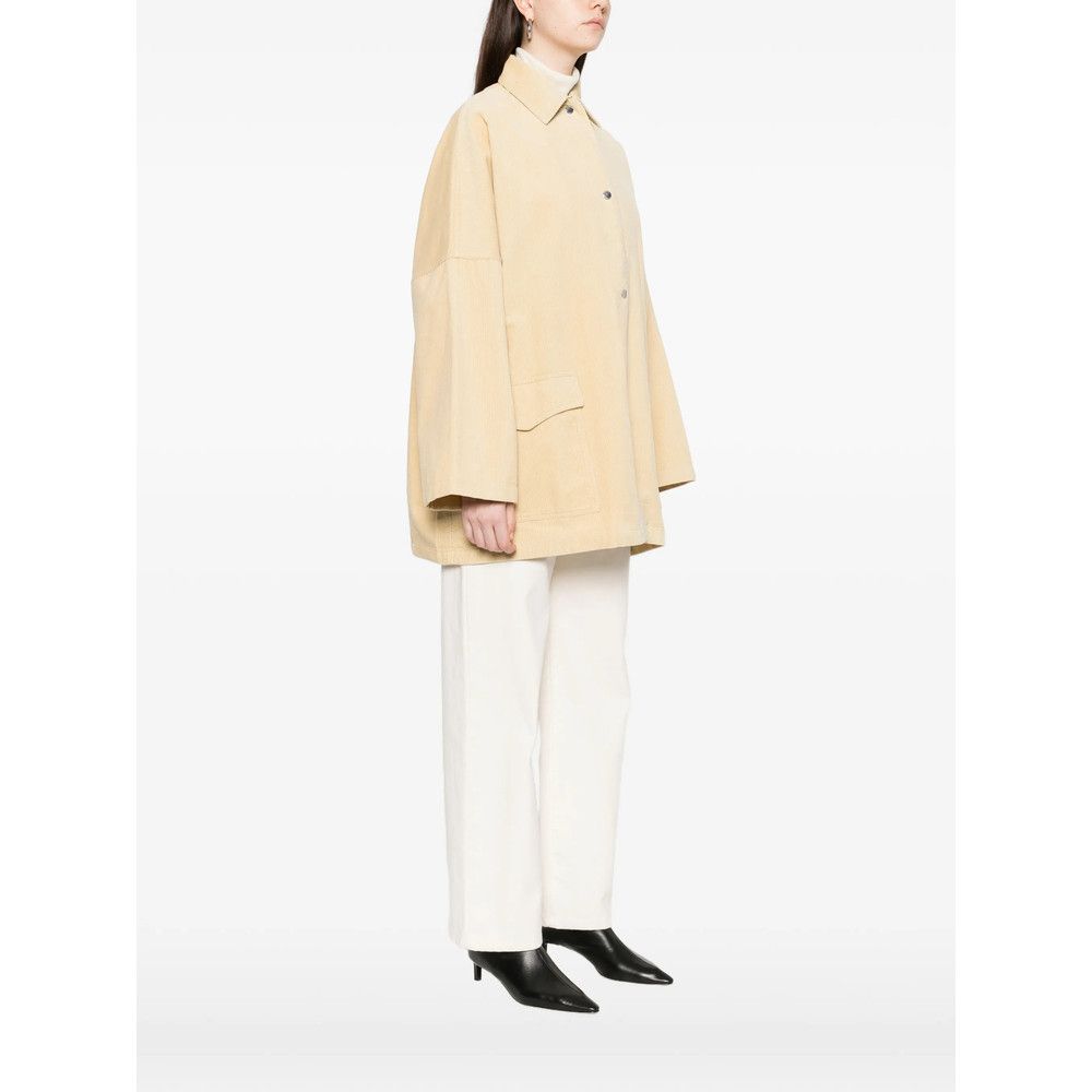 Toteme Toteme NEUTRALS Coats - Single Breasted Coats Size XS / US 0-2 / IT 36-38 - 4 Thumbnail