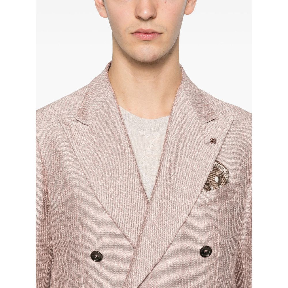 Tagliatore Tagliatore PINK Jackets - Blazers Size US M / EU 48-50 / 2 - 2 Thumbnail