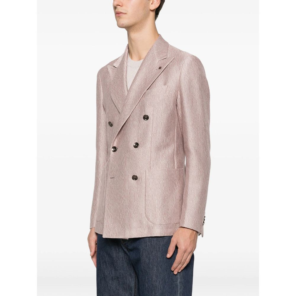Tagliatore Tagliatore PINK Jackets - Blazers Size US M / EU 48-50 / 2 - 5 Thumbnail