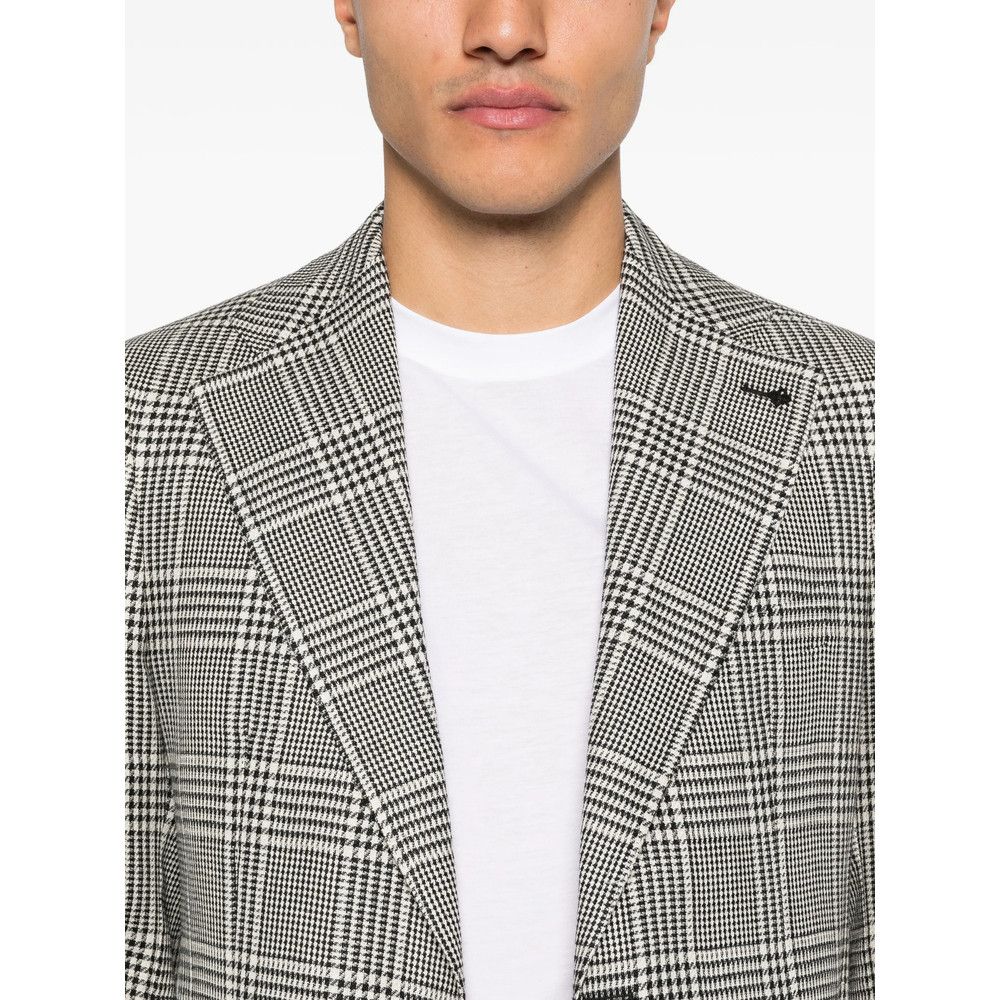 Tagliatore Tagliatore WHITE Jackets - Blazers Size US L / EU 52-54 / 3 - 3 Thumbnail