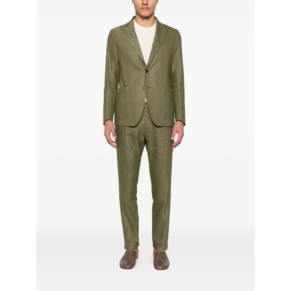 Tagliatore Tagliatore GREEN Suits - Single Breasted Suits Size US M / EU 48-50 / 2 - 2 Thumbnail