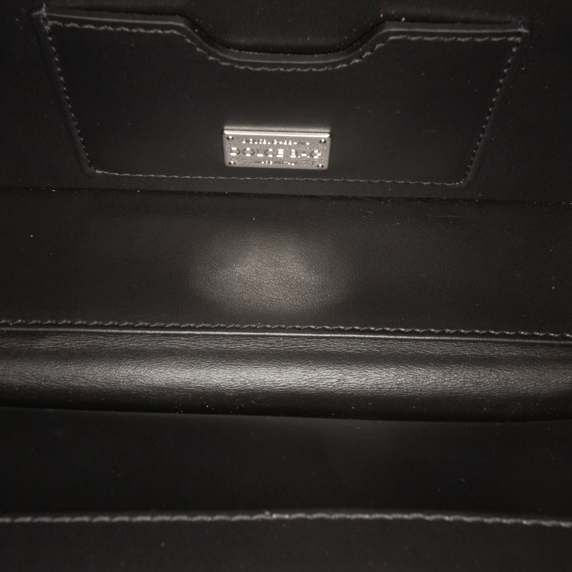 Dolce & Gabbana Dolce & Gabbana Rhinestone Embellished Jacquard Dolce Box Bag Size ONE SIZE - 4 Thumbnail