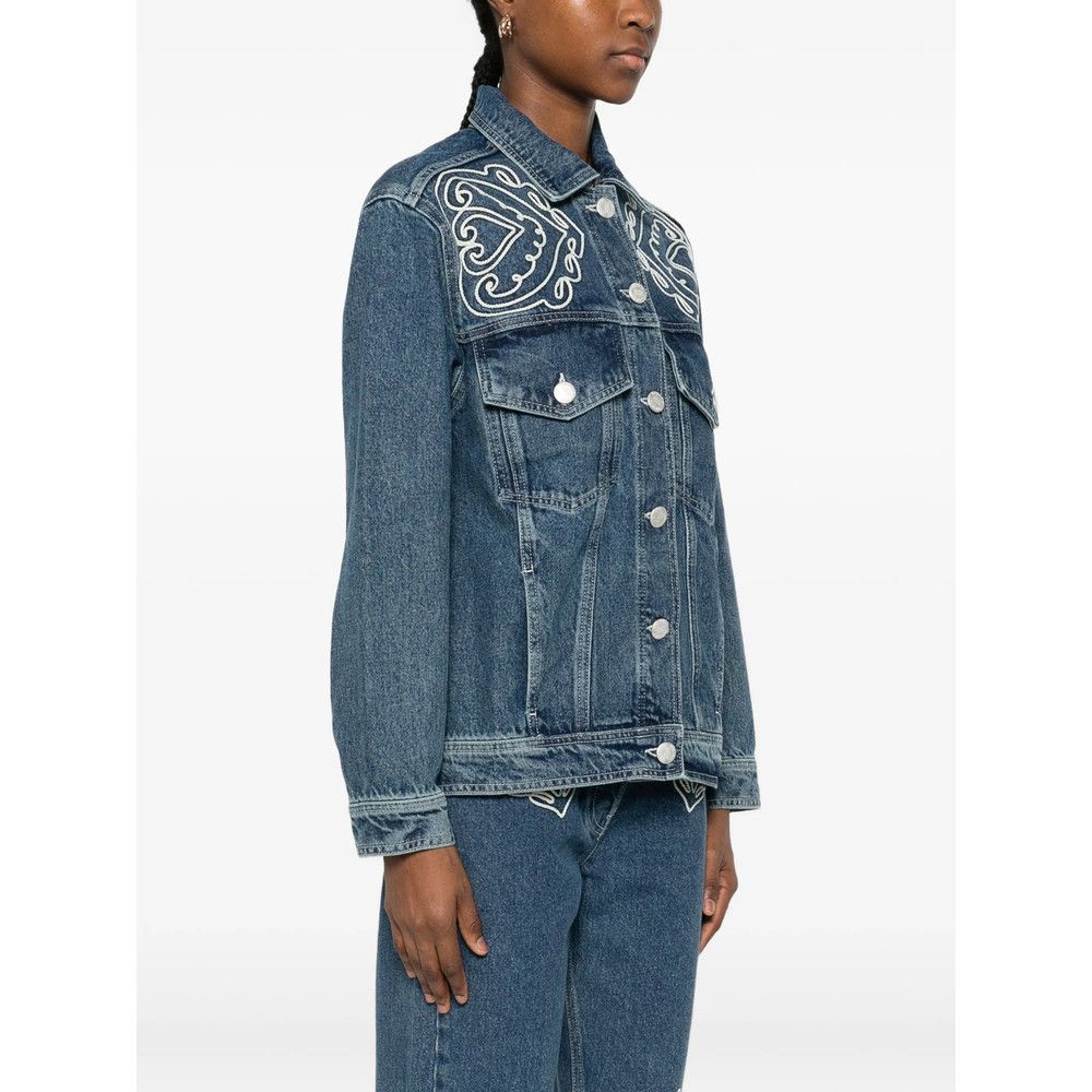 Farm Rio Farm Rio BLUE Jackets - Denim Jackets Size XS / US 0-2 / IT 36-38 - 2 Thumbnail