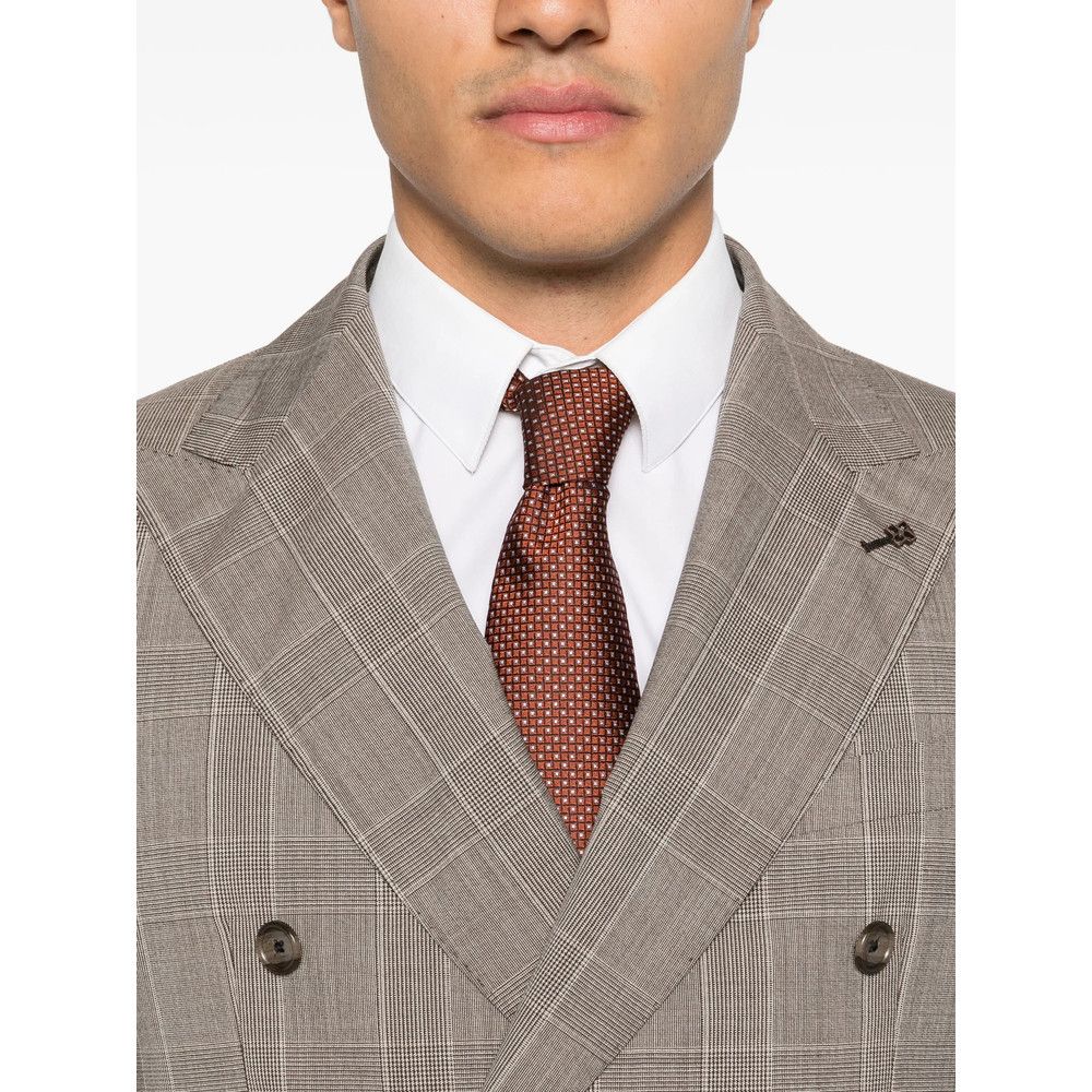 Tagliatore Tagliatore BROWN Suits - Double Breasted Suits Size US M / EU 48-50 / 2 - 3 Thumbnail