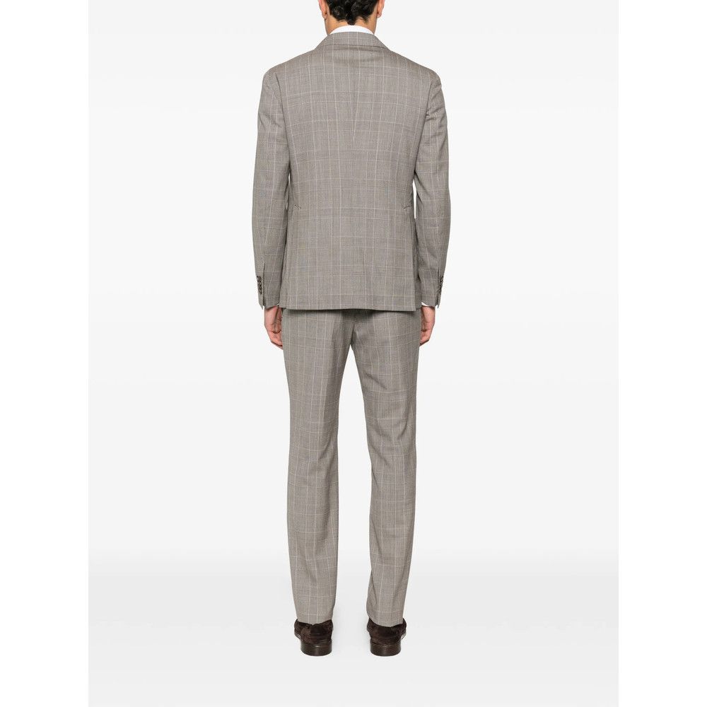 Tagliatore Tagliatore BROWN Suits - Double Breasted Suits Size US M / EU 48-50 / 2 - 4 Thumbnail