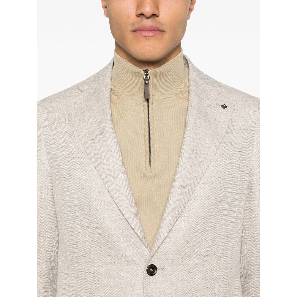 Tagliatore Tagliatore NEUTRALS Jackets - Blazers Size US M / EU 48-50 / 2 - 4 Thumbnail
