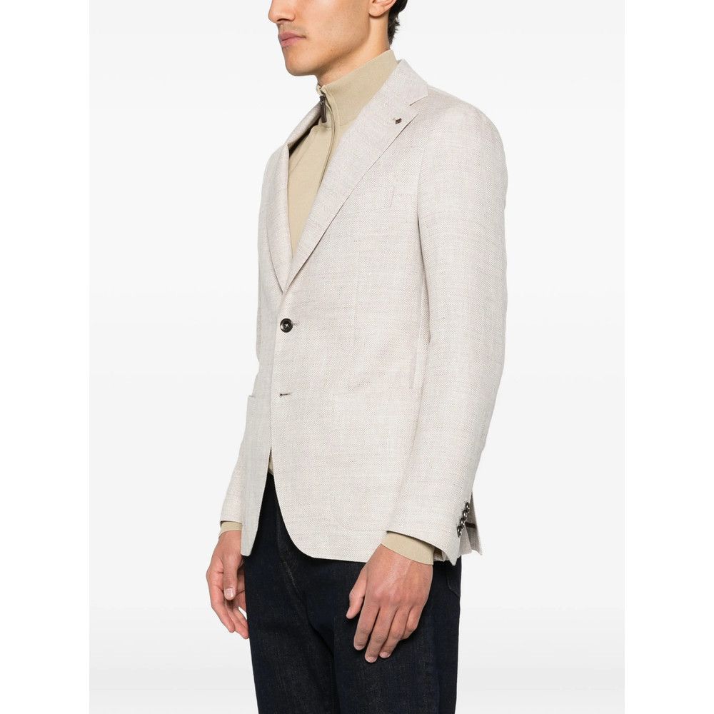 Tagliatore Tagliatore NEUTRALS Jackets - Blazers Size US M / EU 48-50 / 2 - 5 Thumbnail