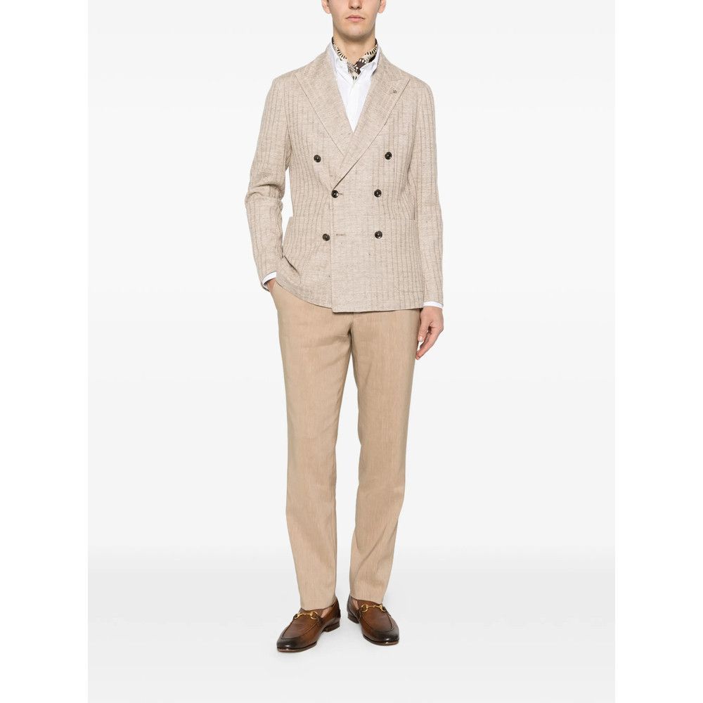 Tagliatore Tagliatore NEUTRALS Jackets - Blazers Size US M / EU 48-50 / 2 - 4 Thumbnail