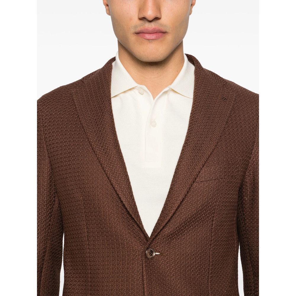 Tagliatore Tagliatore BROWN Jackets - Blazers Size US M / EU 48-50 / 2 - 2 Thumbnail