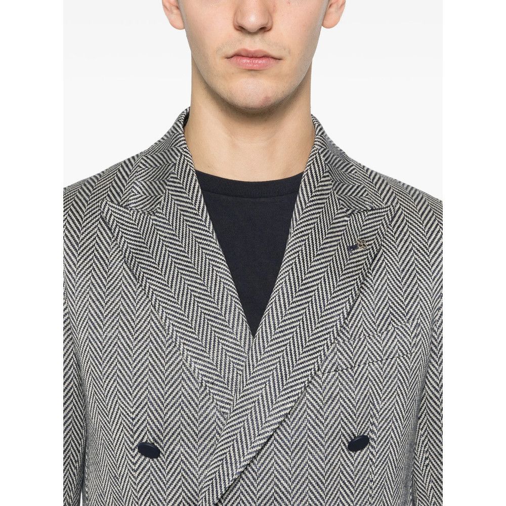 Tagliatore Tagliatore BLUE Jackets - Blazers Size US M / EU 48-50 / 2 - 4 Thumbnail