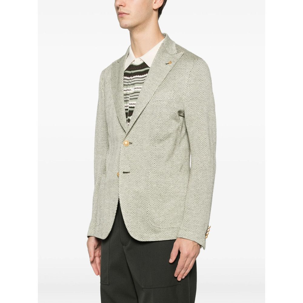 Tagliatore Tagliatore GREEN Jackets - Suit & Dinner Jackets Size US M / EU 48-50 / 2 - 5 Thumbnail