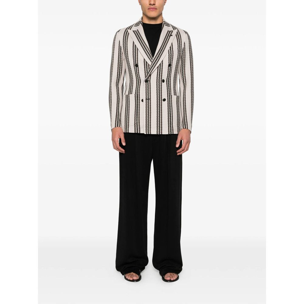 Tagliatore Tagliatore NEUTRALS Jackets - Blazers Size US M / EU 48-50 / 2 - 4 Thumbnail
