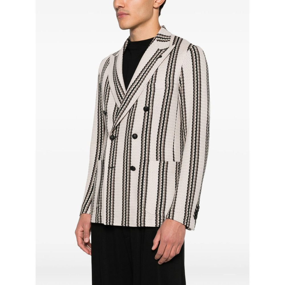 Tagliatore Tagliatore NEUTRALS Jackets - Blazers Size US M / EU 48-50 / 2 - 2 Thumbnail