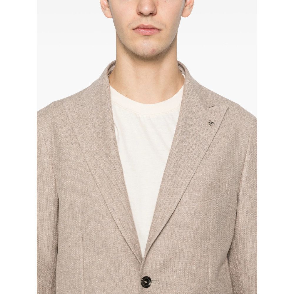 Tagliatore Tagliatore NEUTRALS Jackets - Blazers Size US M / EU 48-50 / 2 - 3 Thumbnail