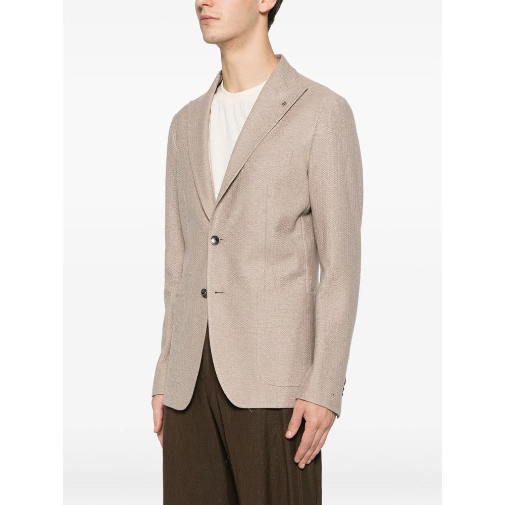 Tagliatore Tagliatore NEUTRALS Jackets - Blazers Size US M / EU 48-50 / 2 - 4 Thumbnail