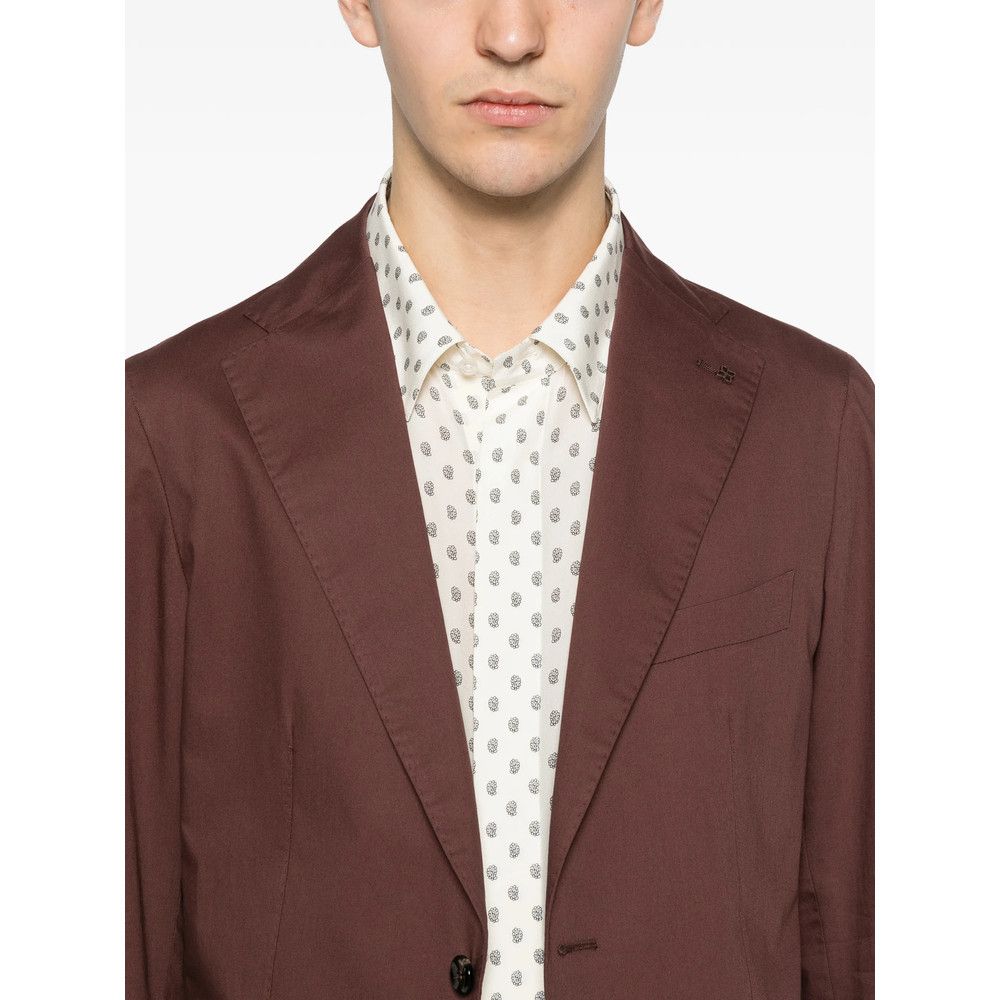 Tagliatore Tagliatore BROWN Suits - Single Breasted Suits Size US M / EU 48-50 / 2 - 3 Thumbnail