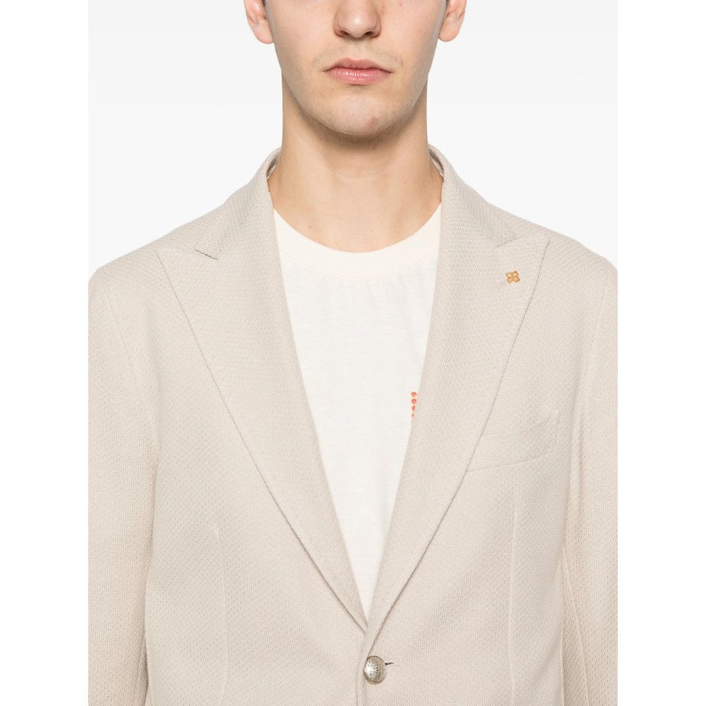 Tagliatore Tagliatore NEUTRALS Jackets - Suit & Dinner Jackets Size US M / EU 48-50 / 2 - 2 Thumbnail