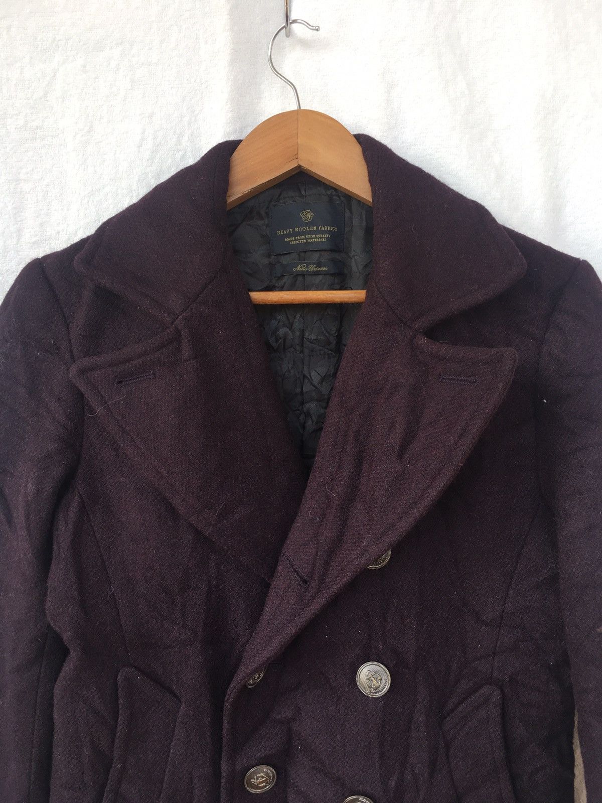 Japanese Brand Nano universe heavy woolen fabrics Size US S / EU 44-46 / 1 - 2 Thumbnail