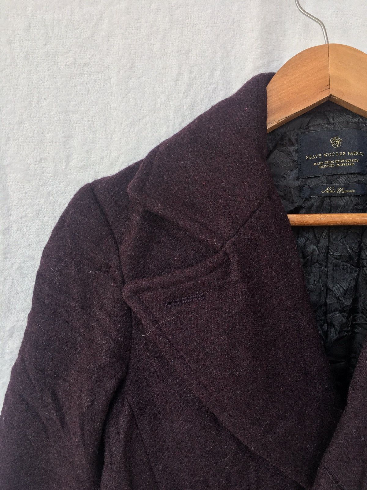 Japanese Brand Nano universe heavy woolen fabrics Size US S / EU 44-46 / 1 - 6 Thumbnail
