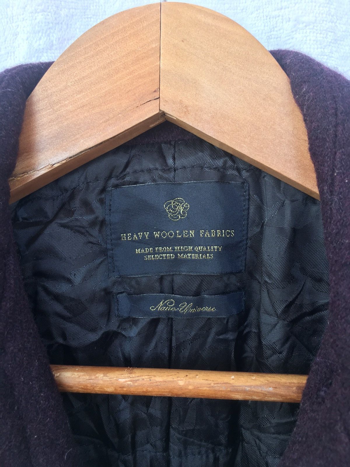Japanese Brand Nano universe heavy woolen fabrics Size US S / EU 44-46 / 1 - 7 Thumbnail