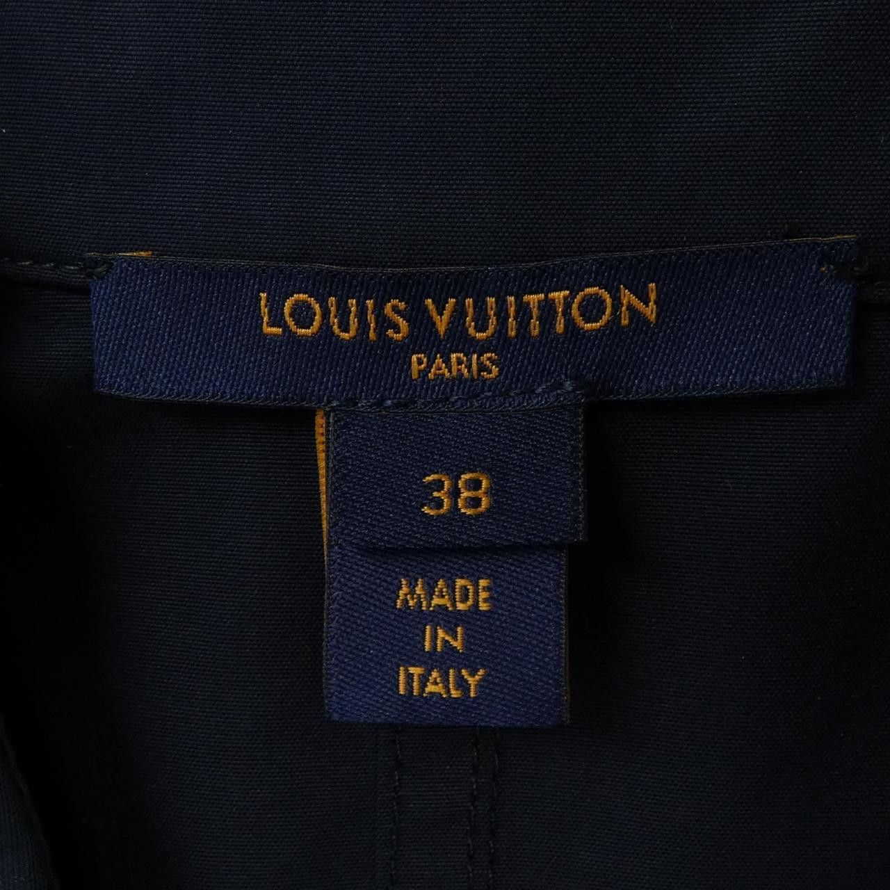Louis Vuitton Louis Vuitton Louis Vuitton Uniform Detail Dress Textile Dresses FMDR38JH4 DUTY FREE for USA Size ONE SIZE - 4 Thumbnail