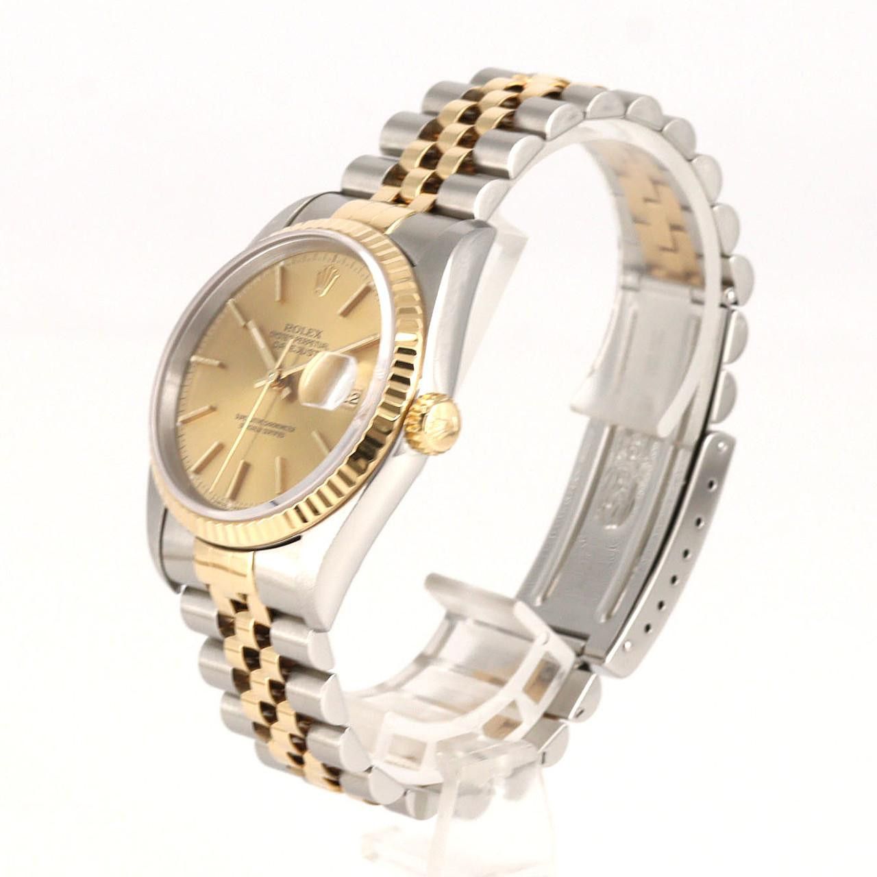 Rolex Rolex Rolex Datejust Stainless Steel x Yellow Gold Metal Automatic 16233 DUTY FREE for USA Size ONE SIZE - 2 Thumbnail