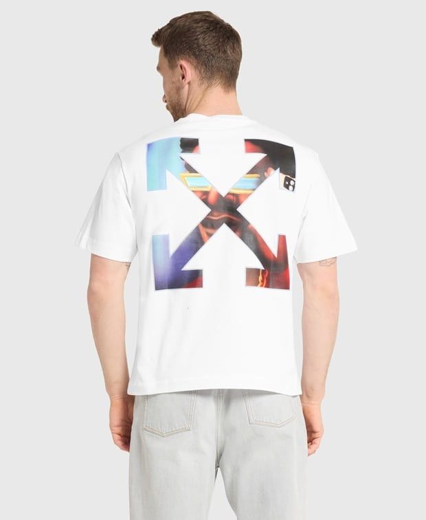 Off-White Crew neck t-shirt Size US XL / EU 56 / 4 - 2 Thumbnail