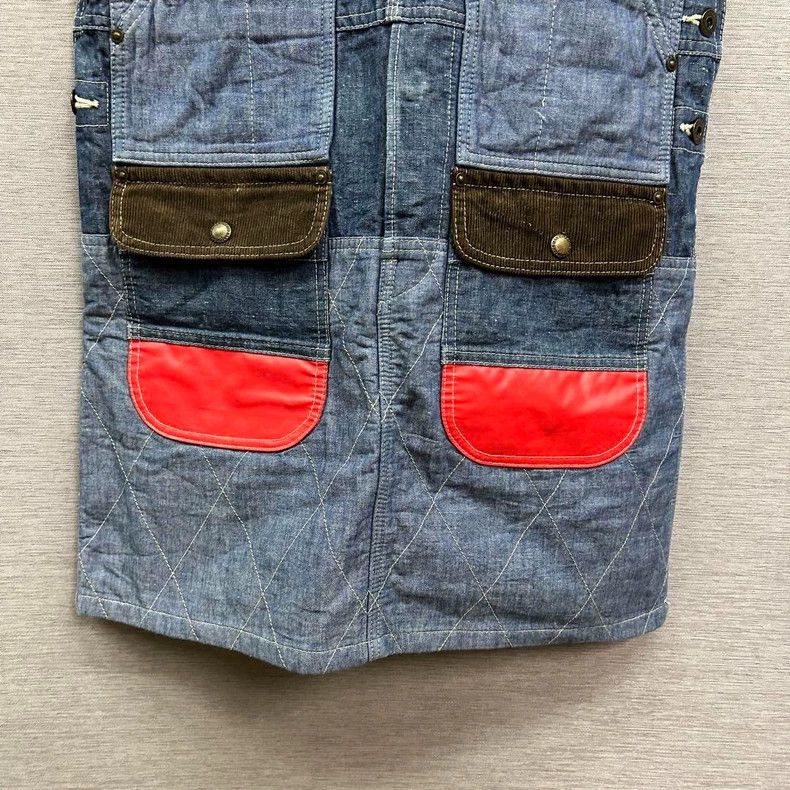 Junya Watanabe Junya Watanabe AD2011 Denim Overall Dress Size 26" / US 2 / IT 38 - 6 Thumbnail