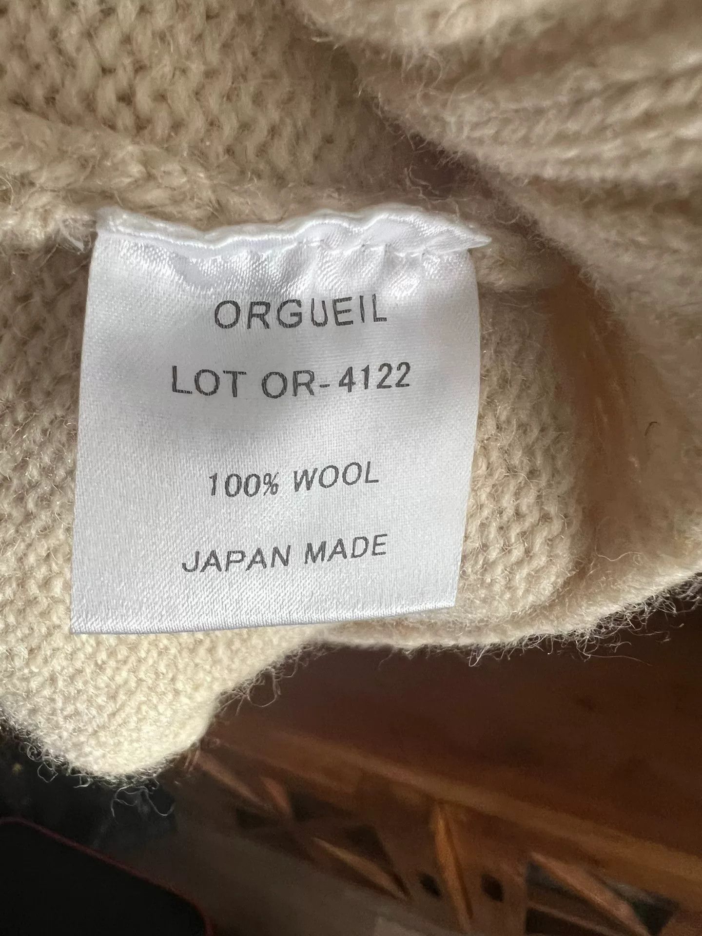 Japanese Brand Elegant Organic Wool Vest Size US XL / EU 56 / 4 - 5 Thumbnail