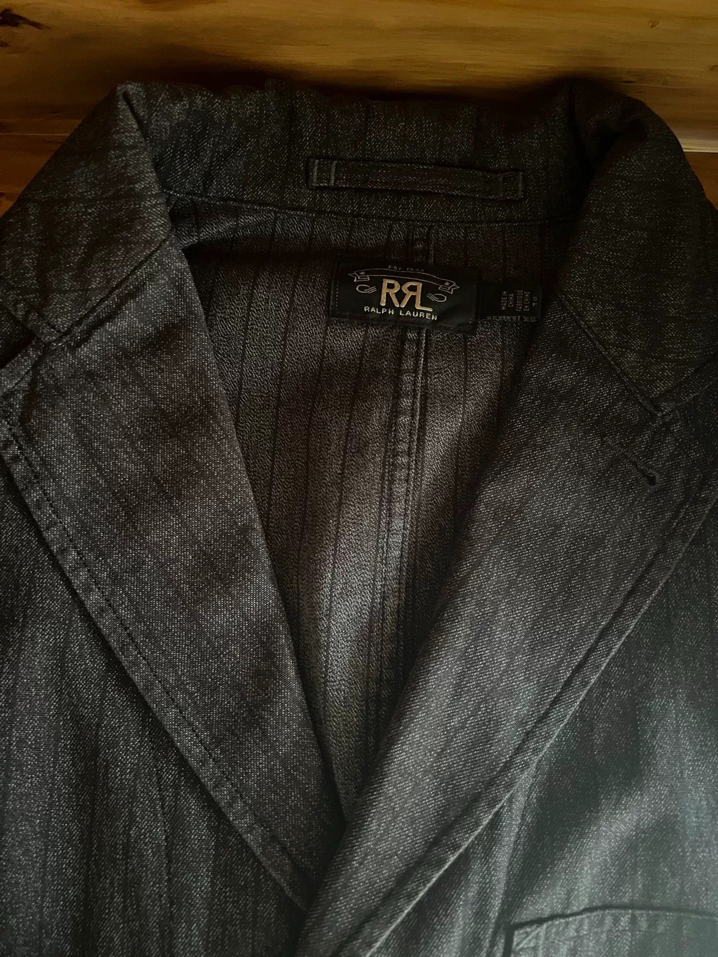 RRL Ralph Lauren RRL Double RL Striped Suit Jacket Size US S / EU 44-46 / 1 - 9 Thumbnail
