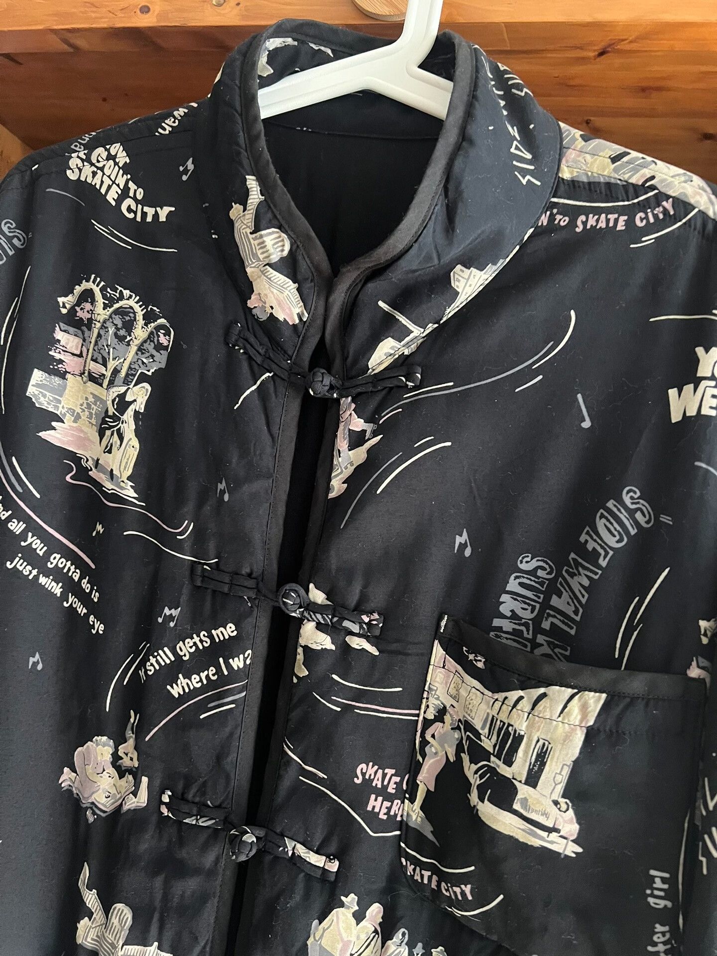 Porter Classic Black Hawaiian Shirt with Unique Print Size US M / EU 48-50 / 2 - 9 Thumbnail