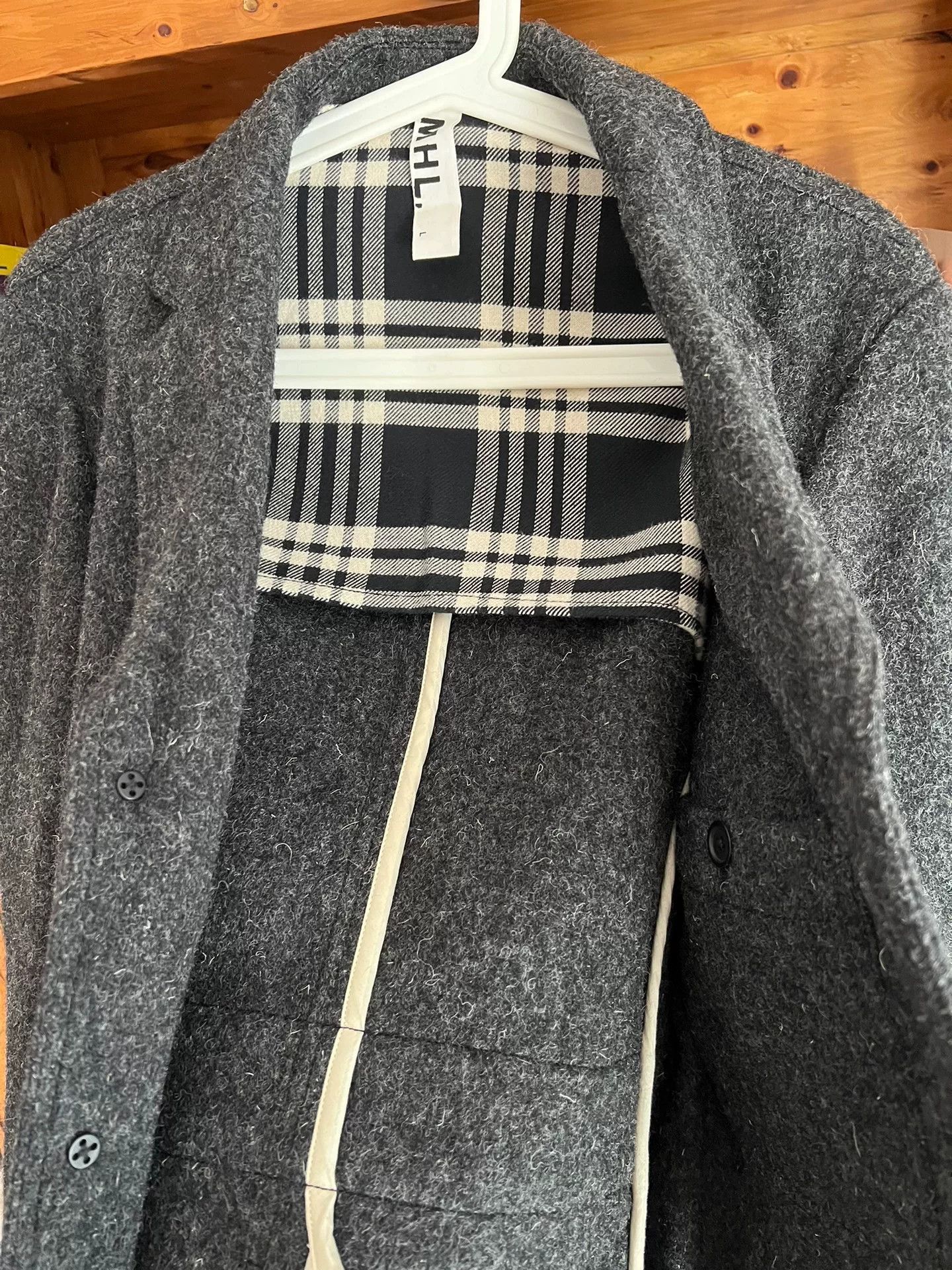 RRL Ralph Lauren Vintage Gray Wool Suit Jacket Size US L / EU 52-54 / 3 - 6 Thumbnail