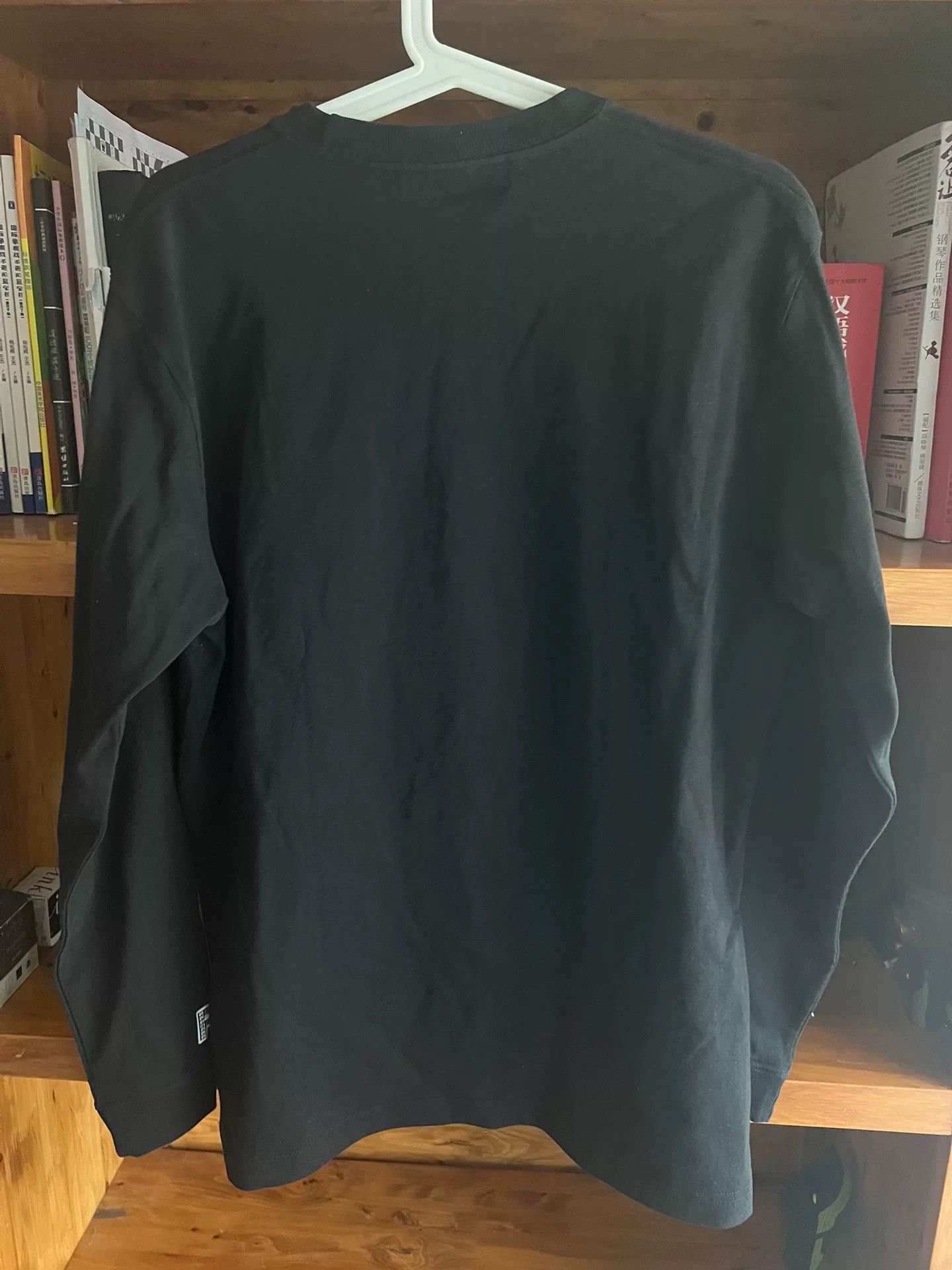 Japanese Brand Stylish Black Long Sleeve Sweatshirt Size US L / EU 52-54 / 3 - 6 Thumbnail