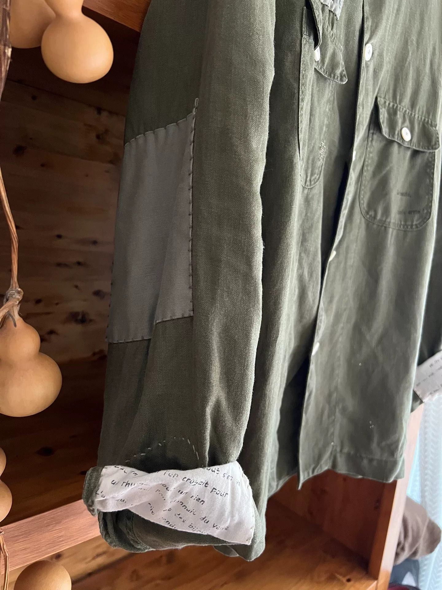 Japanese Brand Limited Edition Military Style Linen Jacket Size US L / EU 52-54 / 3 - 2 Thumbnail