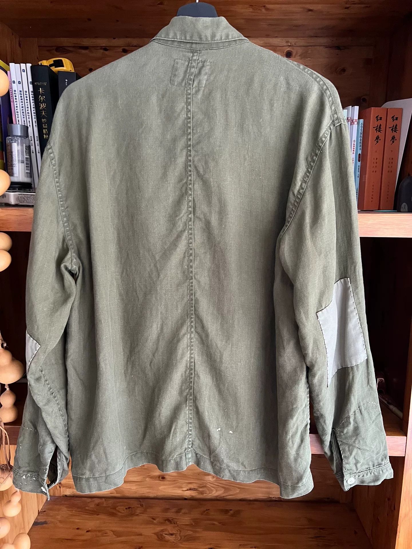 Japanese Brand Limited Edition Military Style Linen Jacket Size US L / EU 52-54 / 3 - 6 Thumbnail