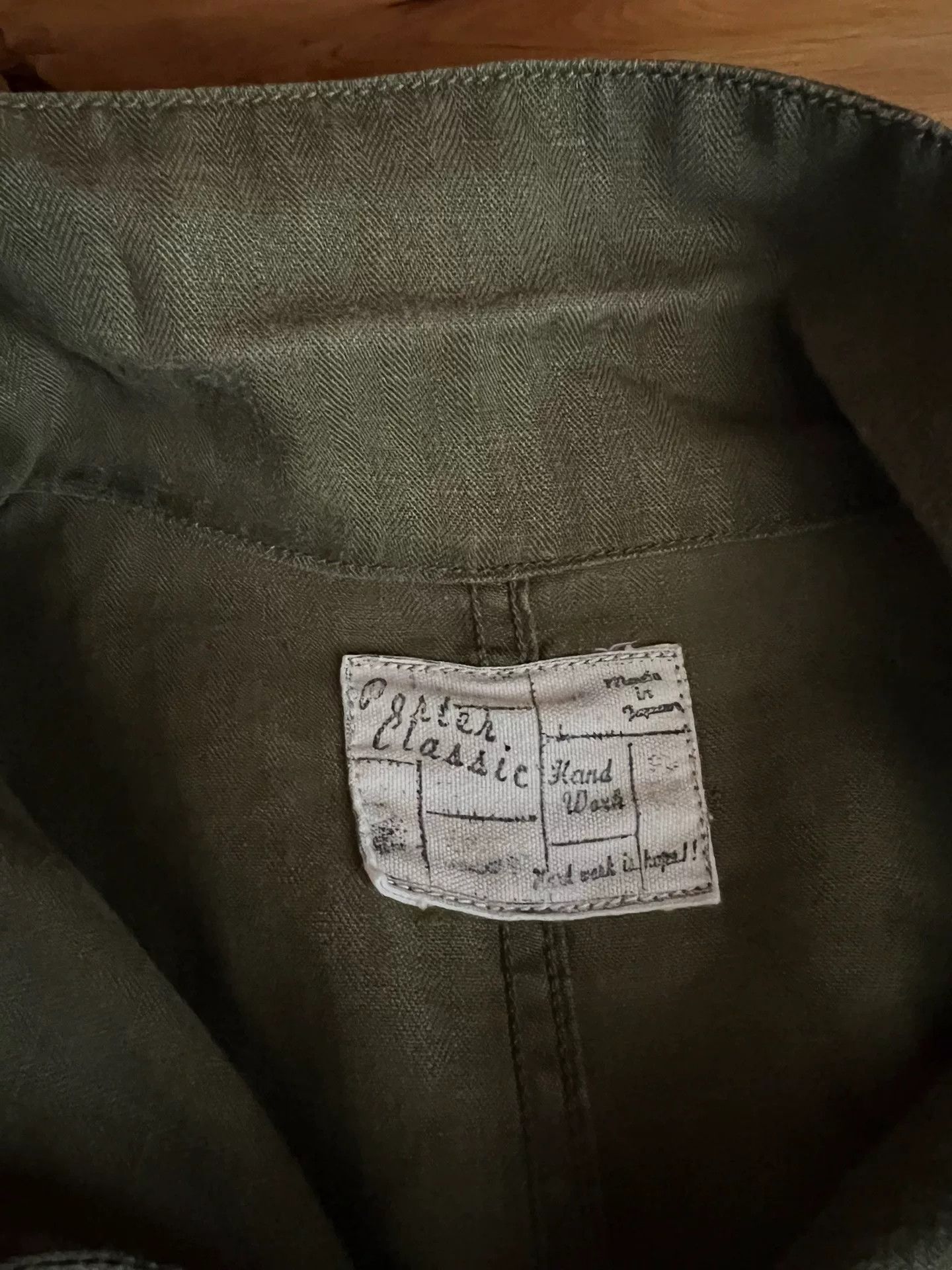Japanese Brand Limited Edition Military Style Linen Jacket Size US L / EU 52-54 / 3 - 9 Thumbnail