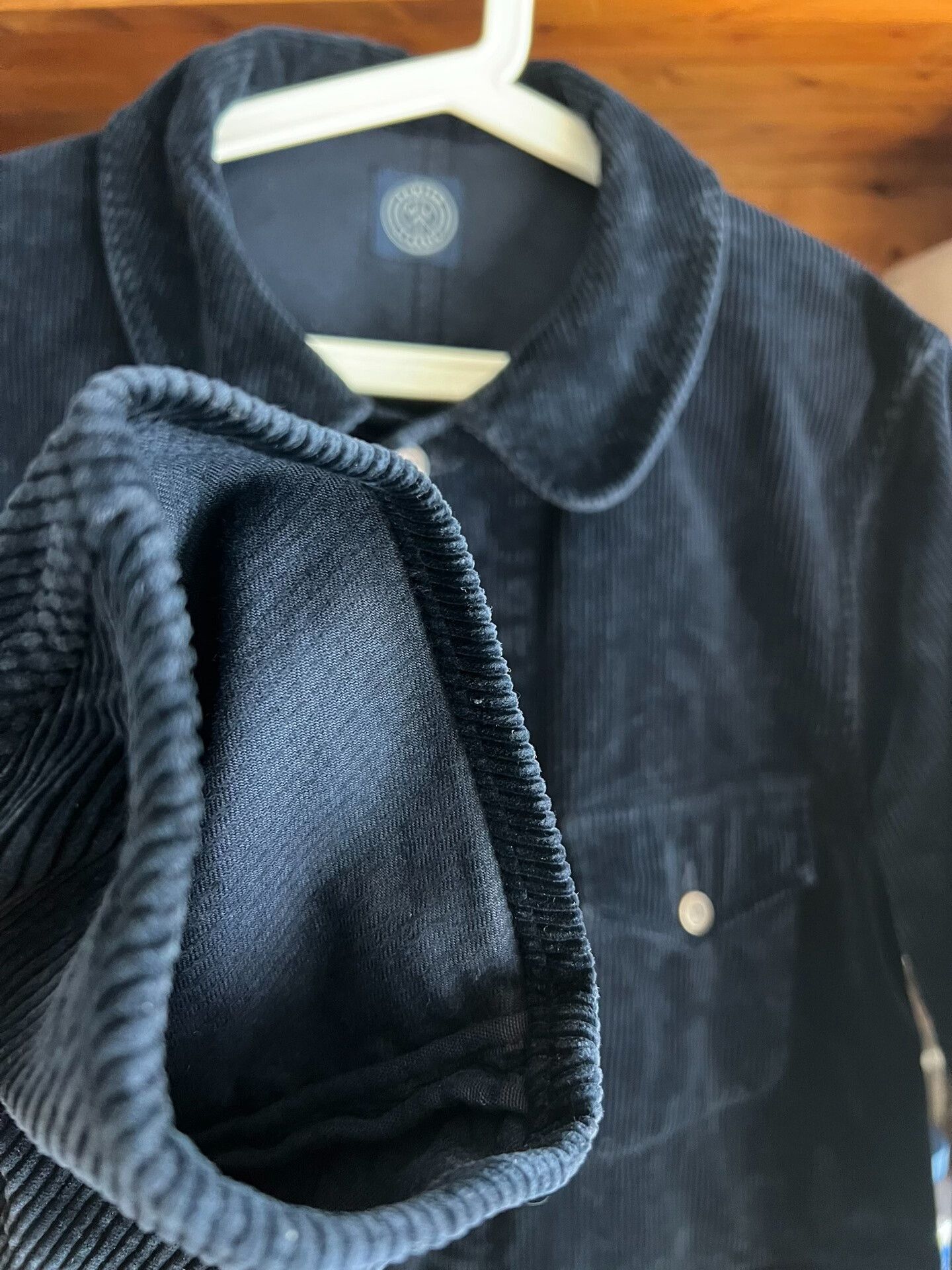 Porter Classic Porter Classic Blue Dyed Corduroy Jacket Size US L / EU 52-54 / 3 - 4 Thumbnail