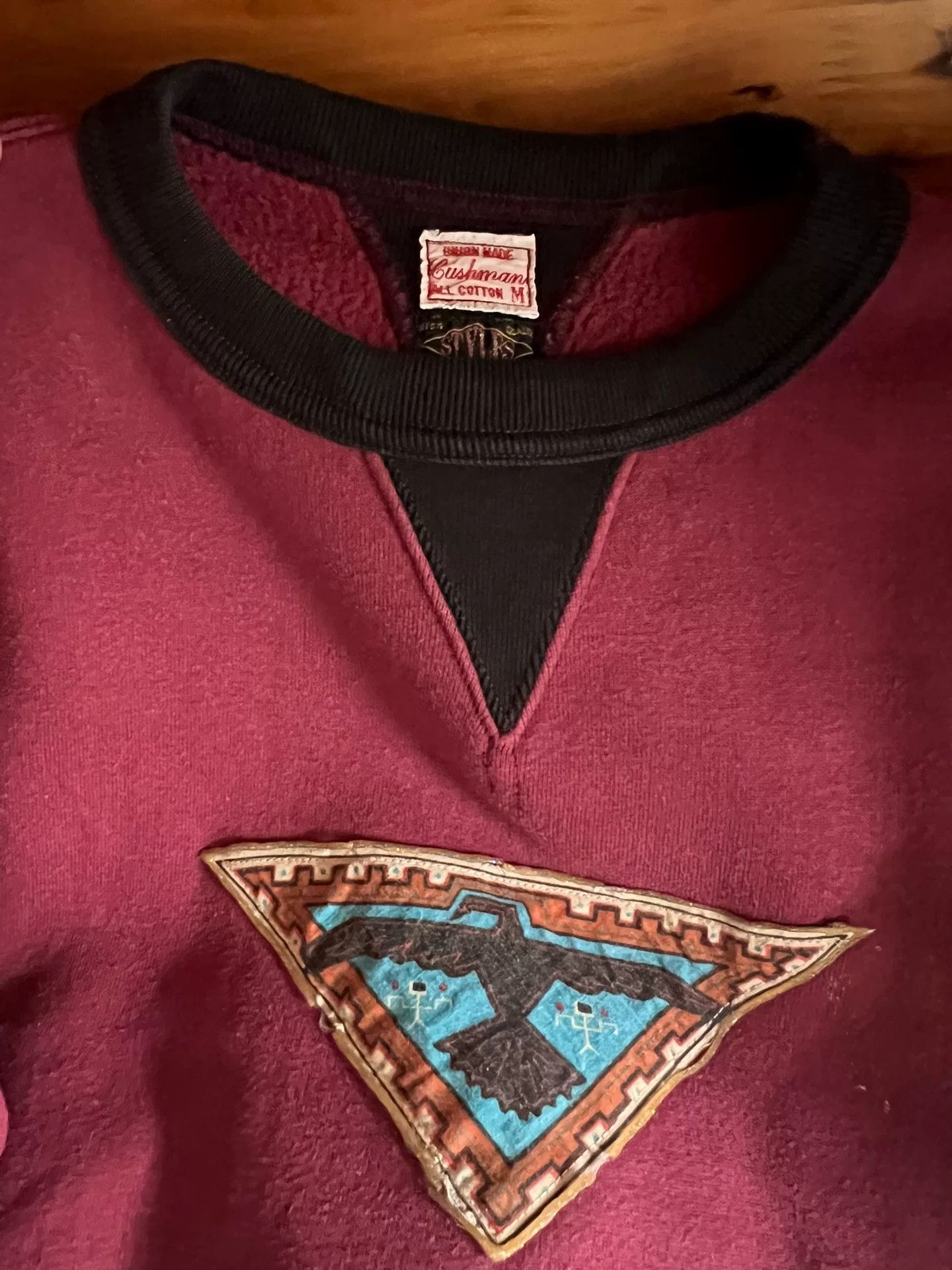 Japanese Brand Cushman Vintage Inspired Sweatshirt Size US M / EU 48-50 / 2 - 9 Thumbnail
