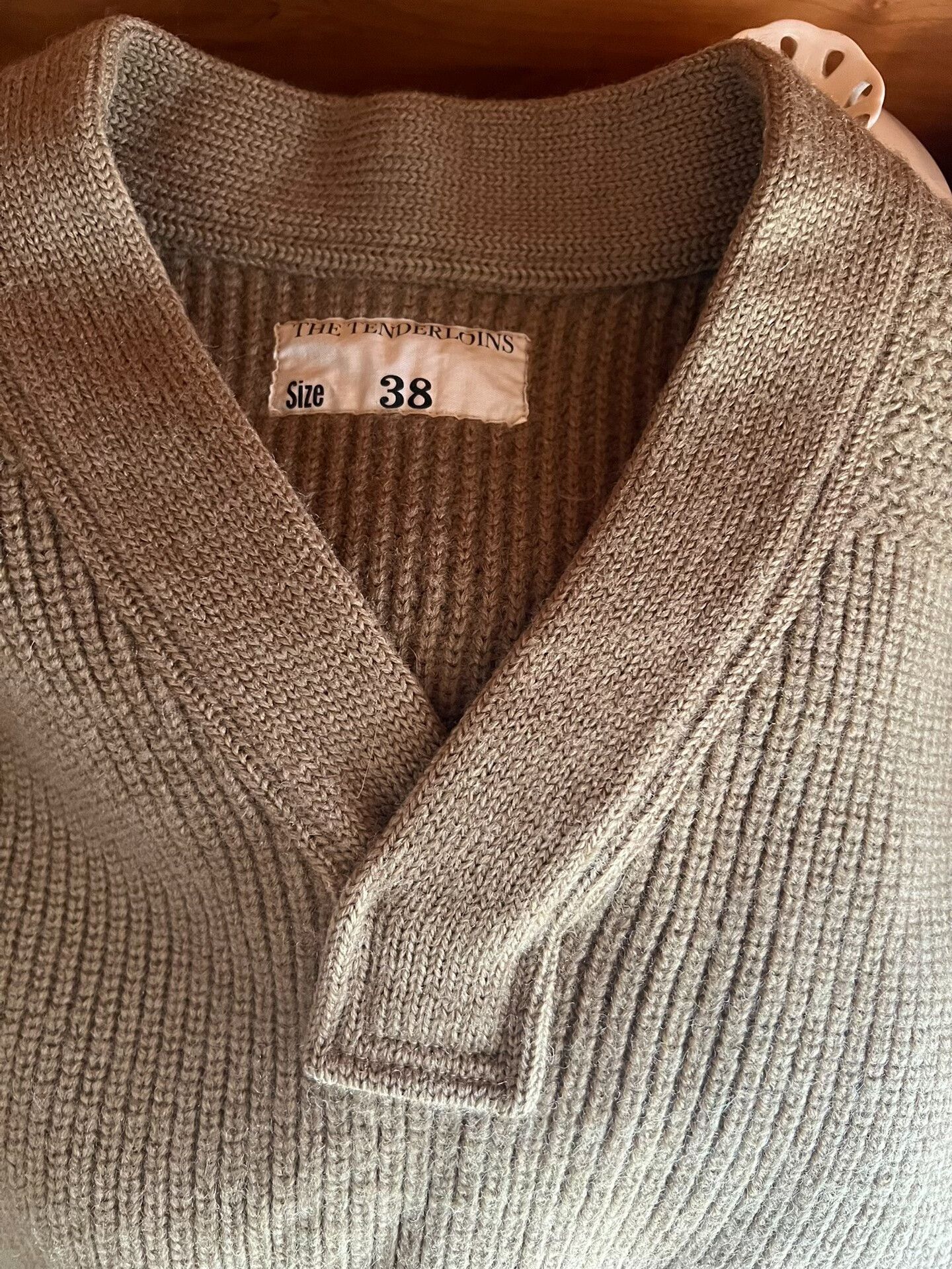 Japanese Brand Tenderloin K-7 Mechanic Wool Sweater Size US M / EU 48-50 / 2 - 9 Thumbnail