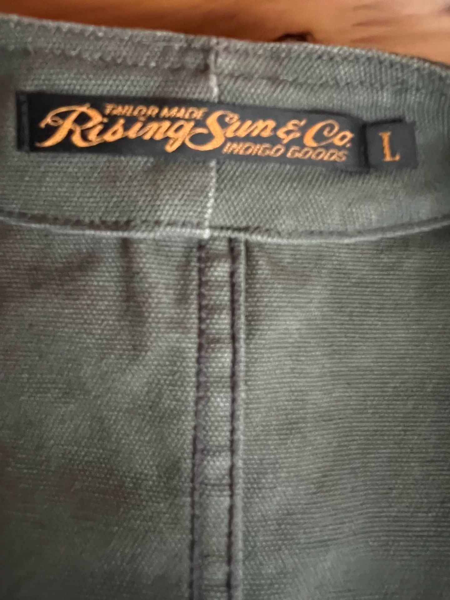 Rising Sun & Co. Rare Canvas Vest by Rising Sun & Co Size US L / EU 52-54 / 3 - 8 Thumbnail