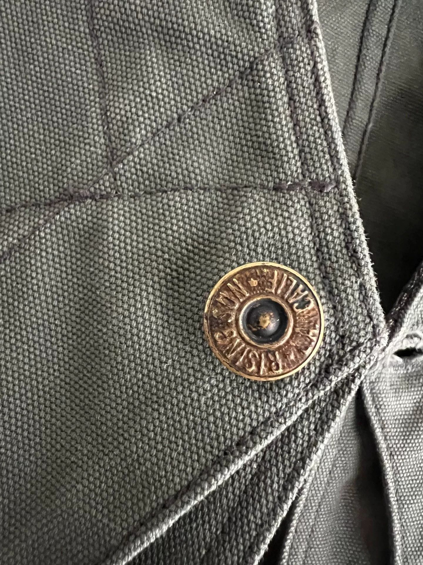 Rising Sun & Co. Rare Canvas Vest by Rising Sun & Co Size US L / EU 52-54 / 3 - 7 Thumbnail